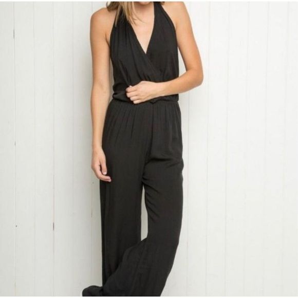 Brandy Melville Pants - NWOT Brandy Melville Black Jumpsuit One Size
